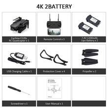 Eachine E520S GPS WIFI FPV With 4K/1080P HD Wide Angle Camera 16mins Flight Time Foldable RC Drone Quadcopter Kid Helicopters