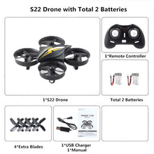 Mini Drone Headless Mode Quadcopter 6-Axis Gyro Quadrocopter 2.4GHz Drones Remote Control RC Helicopter VS H36 E010 Dron