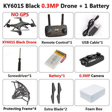 KY601G KY601S Professional Drone with Camera 4K HD 5G WiFi GPS FPV Remote Control Distance 2KM RC Quadcopter Helicopter Kid Toys