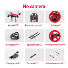 RC Helicopter Foldable Drone WIFI FPV With ESC Camera 4K HD 1080P RC Drone Four-Axis Aerial Remote Control Quadcopter Aircraft