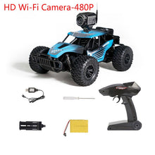 25KM/H Electric High Speed Racing RC Car with WiFi FPV 720P Camera HD 1:18 Radio Remote Control Climb Off-Road Buggy Trucks Toys