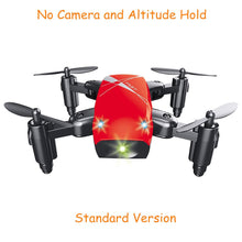 S9HW Mini Drone With Camera S9 No Camera RC Quadcopter Foldable Drones Altitude Hold RC Quadcopter WiFi FPV Pocket Dron VS CX10W