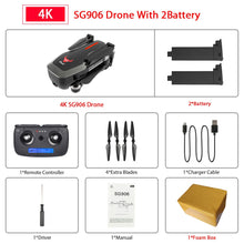 SG906 Pro GPS Drone with Wifi FPV 4K HD Camera Two-axis anti-shake Self-stabilizing Gimbal Brushless Quadcopter Vs Sjrc F11 Pro