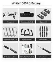 SG106 RC Drone Optical Flow 1080P HD Dual Camera Real Time Aerial Video RC Quadcopter Aircraft Positioning RTF Toys Kids