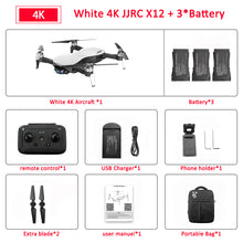 JJRC X12 Anti-shake 3 Axis Gimble GPS Drone with WiFi FPV 1080P 4K HD Camera Brushless Motor Foldable Quadcopter Vs H117s Zino