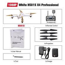 Original Hubsan H501S X4 Pro 5.8G FPV Brushless W/1080P HD Camera GPS RTF Follow Me Mode Quadcopter Helicopter RC Drone