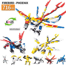 Animal transform Dragon Chinese zodiac signs assembled building block bricks Compatible Legoed kids kits toys Children gift