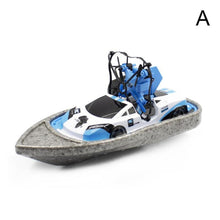 3 In 1 Remote Control Boat Drone Hovercraft Boat 360-degrees Flip Drone Helicopter Water Racing Boat Drone