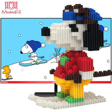 MUMUELI Mini Assembly DIY Cartoon Animation Figure 3D Building Model Kit Blocks for Children Kids Resin Toys Collection DTSET-3