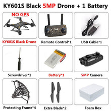 KY601G KY601S Professional Drone with Camera 4K HD 5G WiFi GPS FPV Remote Control Distance 2KM RC Quadcopter Helicopter Kid Toys