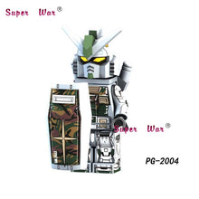Single Super Hero Mobile Suit Seed Destiny RX-178 MK-11 RX79 RX-78-2 building blocks model bricks toys for children