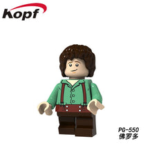 PG8160 Building Blocks Assemble Kits Sam Figures Lord Rings TV Drama Series Aragon Action Frodo Bricks For kids education Toys