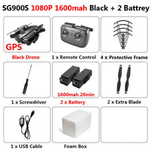 SG900-S SG900 Profissional Drone with Camera 1080P 4K HD GPS WiFi FPV 20Min Flight Time Wide Angle RC Quadcopter Helicopter Toys