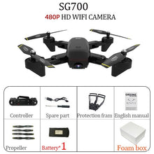дрон 4K SG700 S mini Drone dron helicopter Remote Control 4CH WiFi Optical Flow Dual Camera Quadcopter Drones