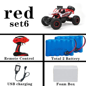 1/12 RC Car 4WD climbing Car 4x4 Double Motors Drive Bigfoot Car Remote Control Model Off-Road Vehicle toys For Boys Kids Gift