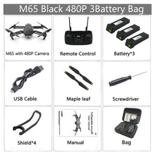 M65 RC Drone with 4K HD Camera FPV WIFI Altitude Hold Function Selife Dron Folding Quadcopter Vs E58 SG106 M69 Drones