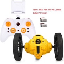 RC Bounce Car Toys 805 Jumping 805A with WIFI FPV Camera Stunt Car Flexible Wheels Rotation LED Night Light RC Robot Car