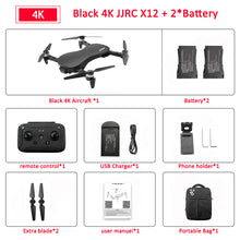 JJRC X12 Anti-shake 3 Axis Gimble GPS Drone with WiFi FPV 1080P 4K HD Camera Brushless Motor Foldable Quadcopter Vs H117s Zino