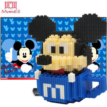MUMUELI Mini Assembly DIY Cartoon Animation Figure 3D Building Model Kit Blocks for Children Kids Resin Toys Collection DTSET-3