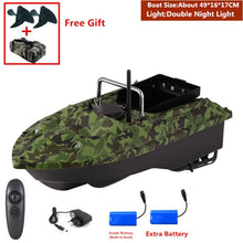 New Function Fixed Speed Cruise Remote Control Fishing Finder Boat 1.5KG 500M Dual Night Light Lure Fishing Smart RC Bait Boat
