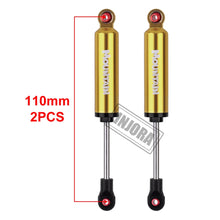 INJORA RC Car 2Pcs Built-in Spring 90/100/110/120mm Shock Absorber Damper For 1/10 RC Crawler Axial SCX10 90046 TRX-4 MST Redcat