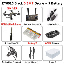 KY601G KY601S Professional Drone with Camera 4K HD 5G WiFi GPS FPV Remote Control Distance 2KM RC Quadcopter Helicopter Kid Toys