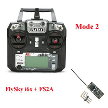 FLYSKY FS-i6X FS i6X 10CH 2.4GHz AFHDS 2A RC Transmitter With X6B iA6B A8S iA10B iA6 Receiver for RC FPV Racing Drone Retailbox