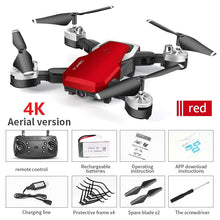Drone 4K RC Quadcopter With Camera Foldable FPV Wifi Quadrocopter Wide Angle High Hold RC Helicopter Selfie Drone Professional