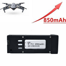 Upgraded 850mAH 3.7V Lipo Battery and 5pcs Charger for E58 JY019 S168 For RC Quadcopter Spare Parts 3.7v RC Drone Battery 721855