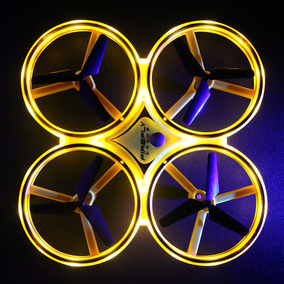 Mini Quadcopter Induction Drone Smart Watch Remote Sensing Gesture RC Aircraft UFO Somatosensory Noctilucent Interaction RC Toy