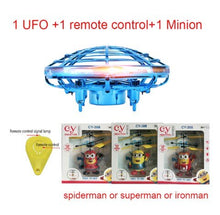 Mini Flying UFO RC drone Infraed Hand Sensing Helicopter Anti-collision Aircraft Flayaball Induction Quadcopter dron Kids Toys