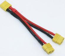 1pcs Xt60 Parallel Battery Connector Cable Dual Extension Y Splitter Silicone Wire