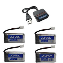 Original JJRC H36 battery 3.7V 260mAh For JJRC E010 E011 E012 E013 Furibee F36 RC Quadcopter Parts Lipo Battery and Charger