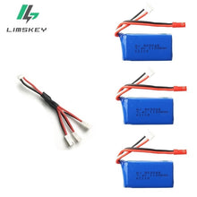 3Pcs for Wltoys A949 A959 A969 A979 K929 LiPo Battery 7.4V 1100mah 903048 25c Lipo Battery For RC Helicopter Airplane Cars Boats
