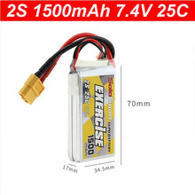 Lipo 2S Battery 7.4V 1200mAh 1500mAh 1800mAh 2200mAh 25C 2600mAh 3000mAh 4200mAh 5200mAh 35C Lipo Battery with XT60 Plug