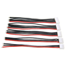 5Pcs/set 2S 3S 4S 5S 6S LiPo Battery Balance Charger Silicone Cable Wire JST-XH Connector Balancer Cable