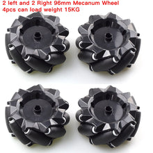 Moebius 60/80/96mm High Hardness Plastic Mecanum Wheel Omni-directional Smart Robot Car with 6mm hubs for Arduino DIY STEM Toy