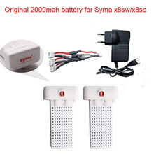 Original SYMA X8SW X8SC X8 Pro Battery Ultra-high Capacity 7.4V 2000mAh Battery RC Drone Helicopter Syma X8sw X8SC series parts
