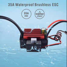 Waterproof 25A 35A 45A 60A 80A 120A 150A ESC Brushless Senseless Speed Controller for 1/8 1/10 1/12 1/20 RC Car