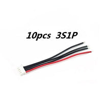 10Pcs/lot 2s 3s 4s 5s 6s LiPo Battery Balance Charger Plug Line/Wire/Connector 22AWG 100mm JST-XH Balancer cable