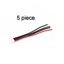 5Pcs / lot 2s 3s 4s 5s 6s LiPo Battery Balance Charger Plug Line/Wire/Connector 22AWG 100mm JST-XH Balancer cable good quality