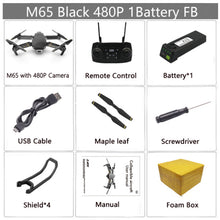 M65 RC Drone with 4K HD Camera FPV WIFI Altitude Hold Function Selife Dron Folding Quadcopter Vs E58 SG106 M69 Drones