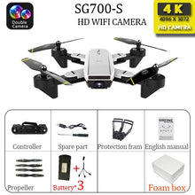 дрон 4K SG700 S mini Drone dron helicopter Remote Control 4CH WiFi Optical Flow Dual Camera Quadcopter Drones