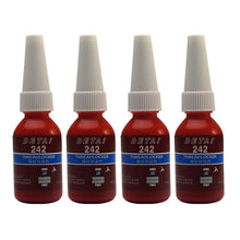 4PCS 10ml Anti-leakage Wire Sealing Screw Glue 242 Locking Agent Anti-pressure Anaerobic Glue Blue Leakproof Thread Locker