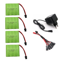 4.8V 2400mAh Ni-MH Battery With 5 in 1 Charger For Remote Control Toys Lighting Electric Tool AA Group RC TOYS Battery Group