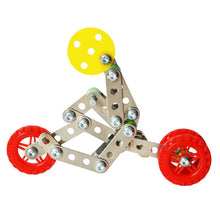 10 Types Magical Model Building Kit Construction Metal Assembly Set 3D Stainless Steel Block Toys For Boys Christmas Gift