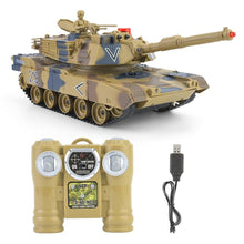 778-1/2/3/4 Simulation 1:24 RC Battle Tank Toys Crawler Light Remote Control Heavy Machine Tanks Toys For Children Boys Gift