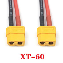 （ 10cm / 100mm ) 1 pair of XT60 Battery Male Female Connector Plug with Silicon 14 AWG Wire for 7.4v 11.1v 14.8v 22.2v battery