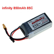 Infinity LiPo Lithium Battey 550/850/1300/1500/2200mAh 3S 11.1V 4S 14.8V 85C XT30 JST SY60 Plug For FPV Racing Drone Quadcopter