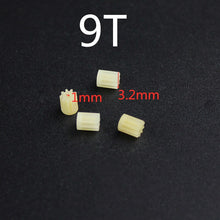 4pcs Small Motor Gears 6T 7T 8T 9T 10T 11T 12T Teeth For 0.8MM 1mm Shaft R/C Helicopter Mini Quadcopter Accessories Spare Parts